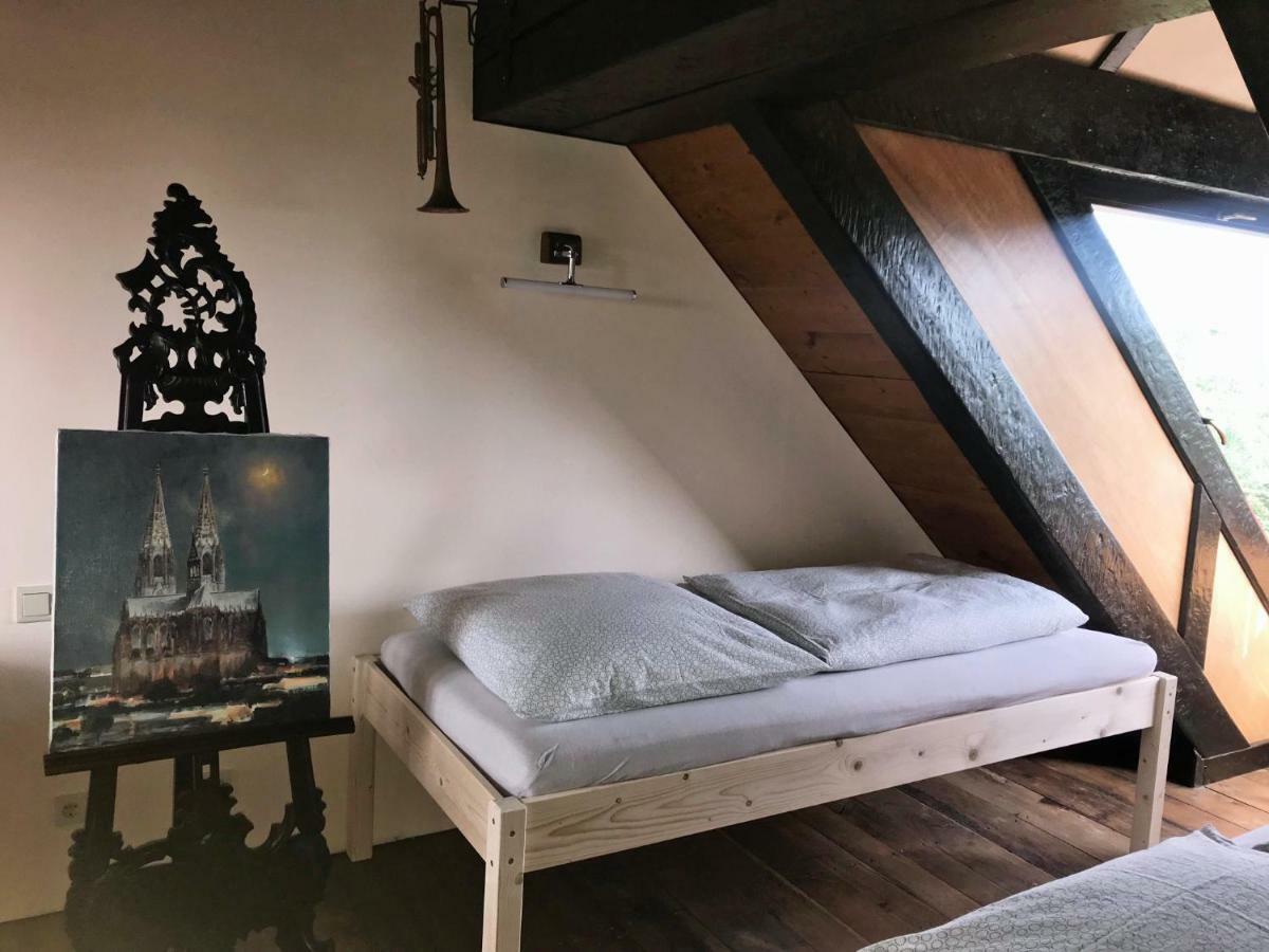 Fewo Turmzimmer Im Rittergut Leppersdorf Bei Dresden ภายนอก รูปภาพ