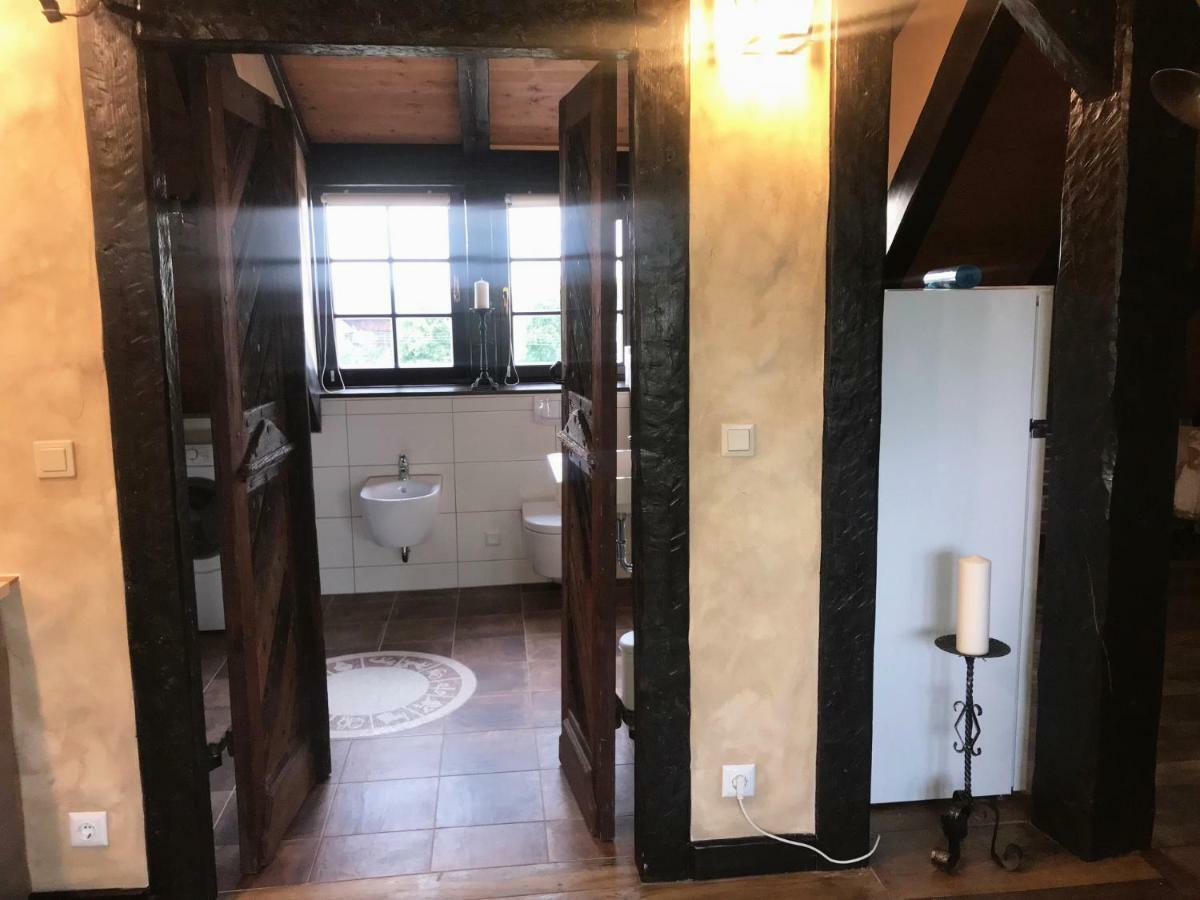 Fewo Turmzimmer Im Rittergut Leppersdorf Bei Dresden ภายนอก รูปภาพ